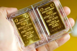 附图：越南SJC金条。图自Vietnam+