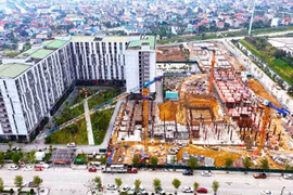 河静省一个保障性住房项目。图自越通社