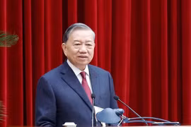 越共中央总书记苏林。图自越通社