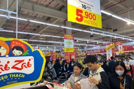 消费刺激计划为零售市场创造了重要动力。图自Vietnam+
