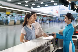 越航推出2025年金秋优惠活动。图自越通社