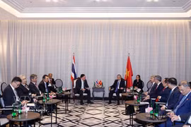 越共中央总书记、国家主席苏林会见泰国部分企业领导人