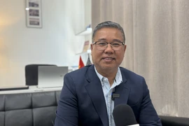 DMV地区企业家与爱国者俱乐部主任阮光青。图自越通社