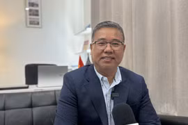 DMV地区企业家与爱国者俱乐部主任阮光青。图自越通社