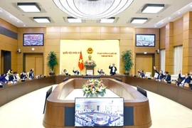 会议现场。图自越通社