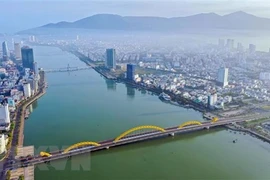 附图：岘港市的一角。图自越通社