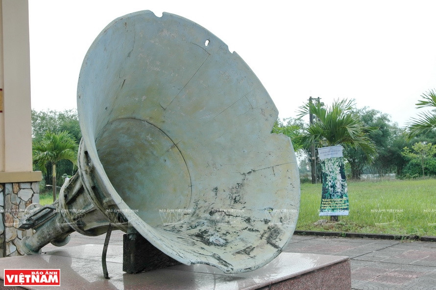 南北分割时期，北方政府在边境地区使用的广播大型扬声器。图自越通社/越南画报