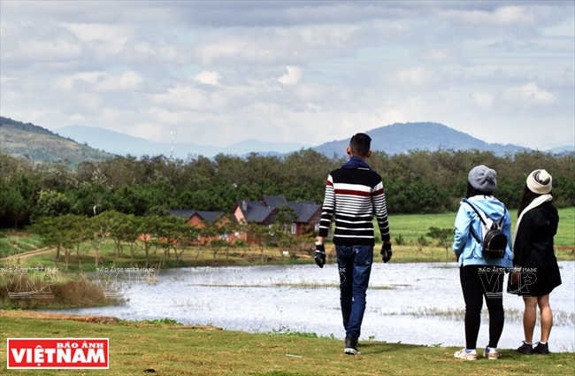 游客对庄园空间颇感兴趣（图片来源：越通社）