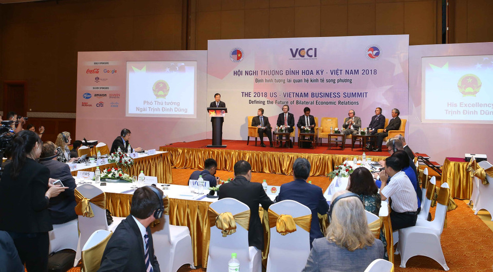 会议场景。 图自越通社