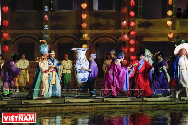 会安古街的商港。