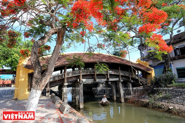 海后县海英乡的桥梁。