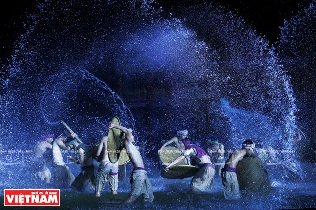 《会安的记忆》实景演出颇受观众们的欢迎。