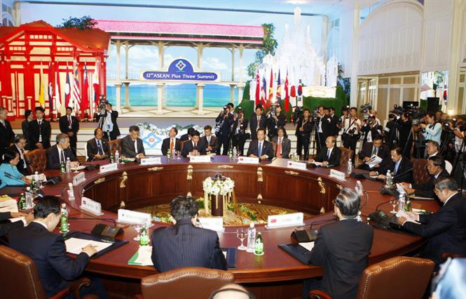 2009年10月24日在泰国华欣召开的第15届东盟峰会和其他有关会议场景。越通社记者 德八 摄