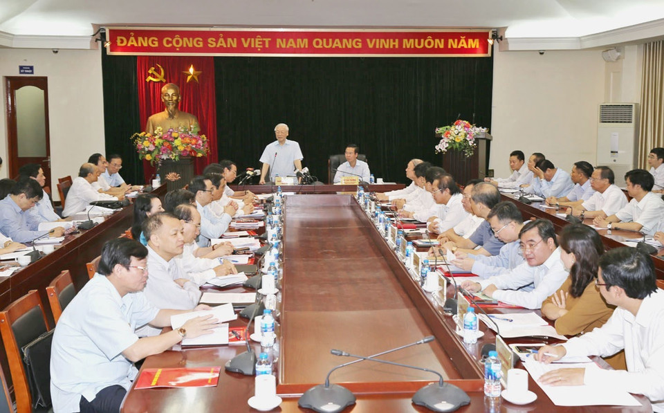 座谈会场景 图自越通社