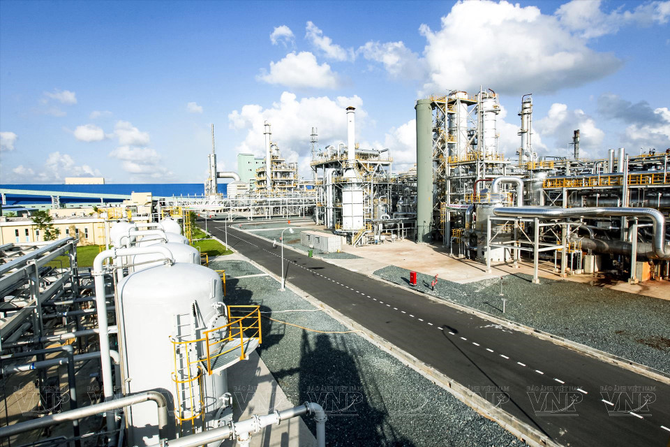 金瓯氮肥厂的一角。 图自 越南画报