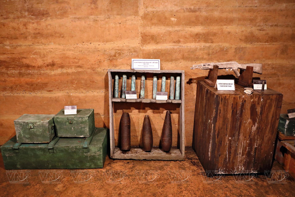 越南人民军当时使用的武器迄今还得到保留。图自 越通社《越南画报》