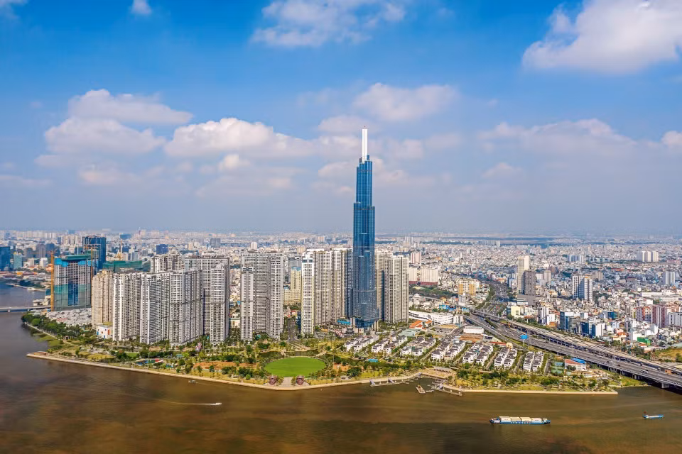 胡志明市实现多元化住房供给，根据位置、面积等不同指标，推出不同价格段的房地产产品，不断满足该市人口日益增多的要求。图自 越通社