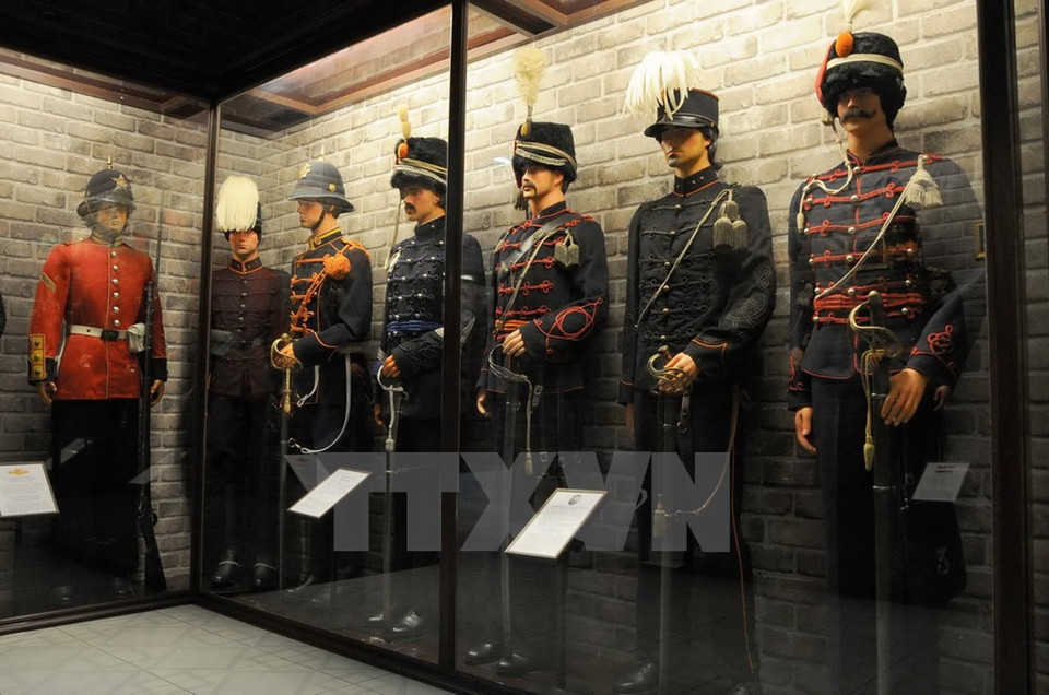 荷兰军装。（图片来源：越通社）