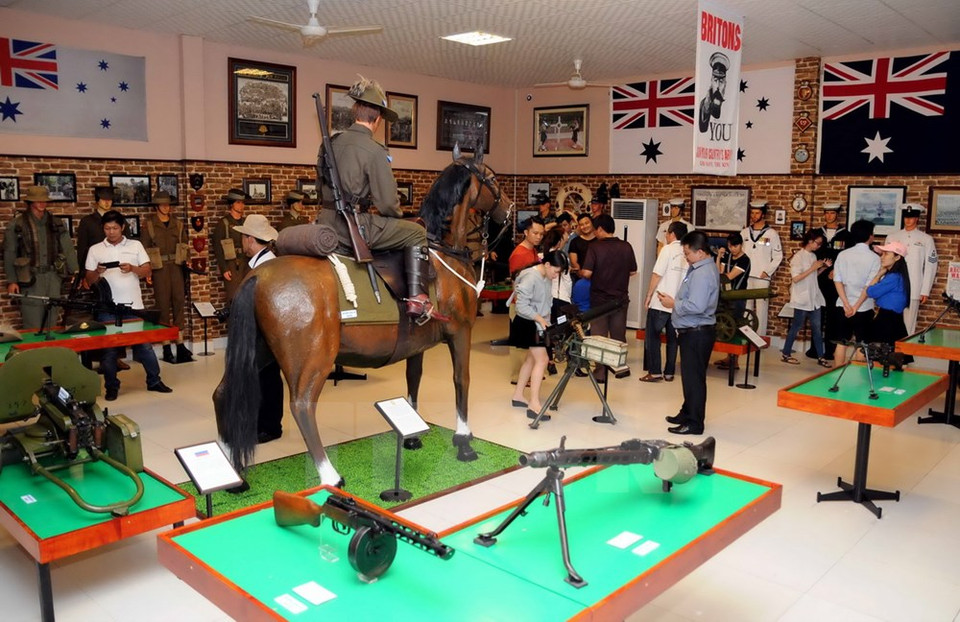 博物馆一隅。（图片来源：越通社）