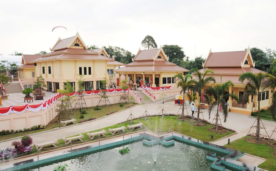  胡志明主席纪念区一角。（图片来源：Vietnam+）