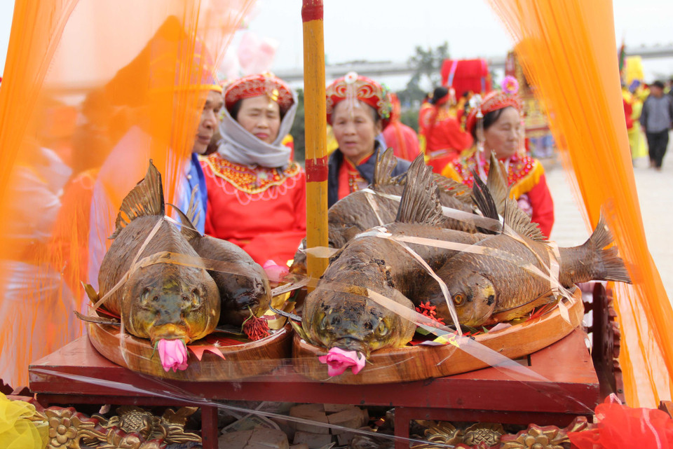 ​2017年​太平省陈祠庙会（图片来源：越通社）