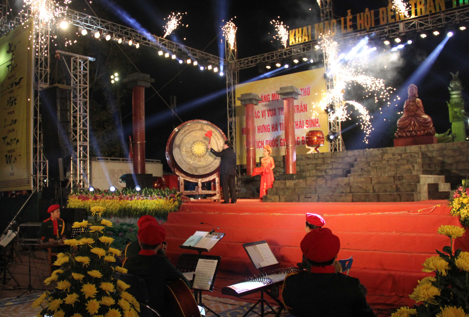 ​2017年太平省陈祠庙会 （图片来源：越通社）