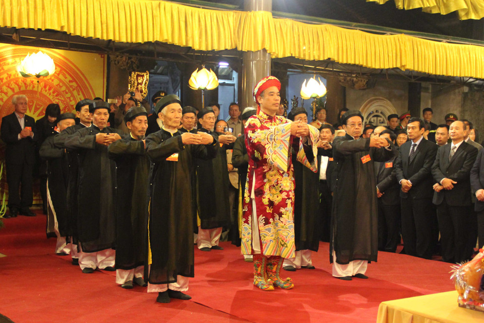 ​2017年​太平省陈祠庙会（图片来源：越通社）