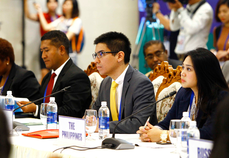 菲律宾与会代表（图片来源：越通社）