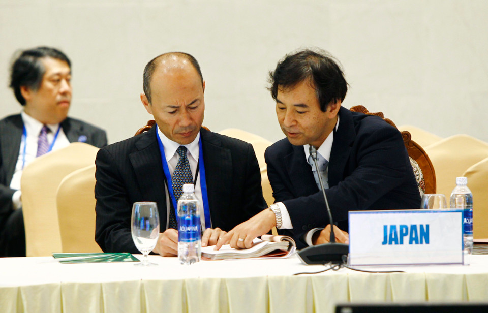 日本与会代表（图片来源：越通社）