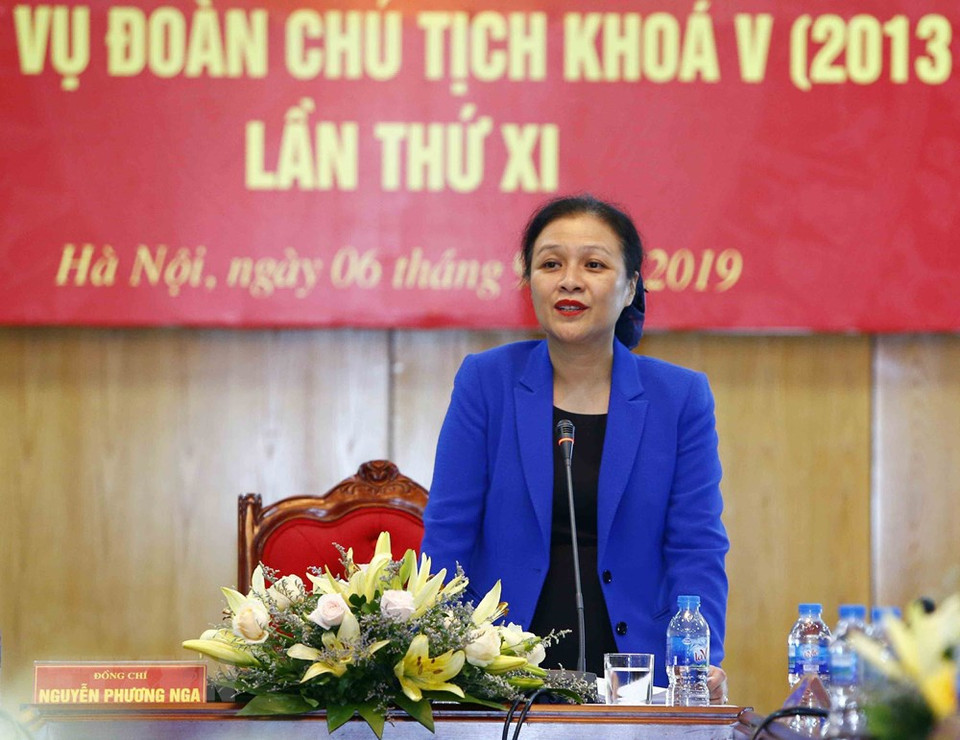 越南友好组织联合会主席、越南外交部首位女副部长阮芳俄于2019年被越南《福布斯》杂志列入越南最具影响力的50位女性榜。越通社记者 文叠 摄