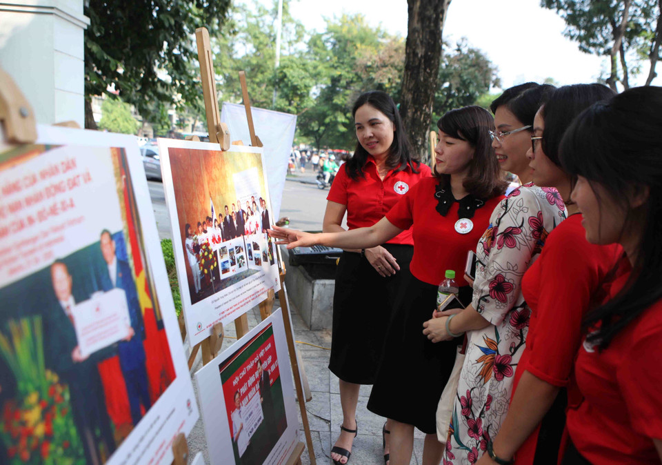 参观者。（图片来源：越通社）