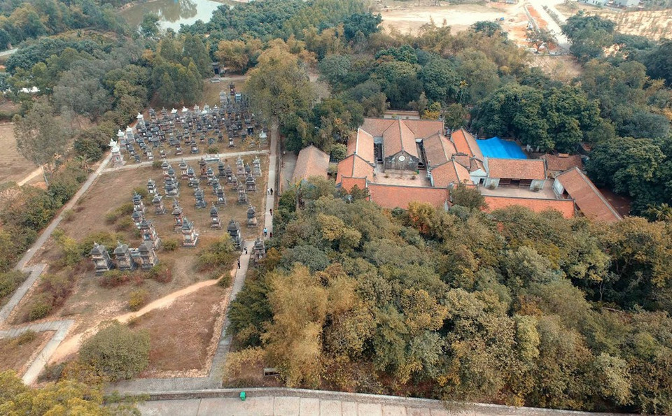 补陀寺是历史悠久的古寺，于17、18世纪扩建。越通社记者 松林 玉山 摄