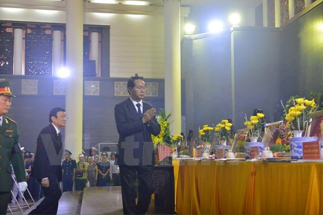 国家主席陈大光。（图片来源：越通社）