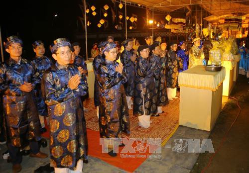 2017年顺化社稷祭礼隆重举行（图片来源：越通社）