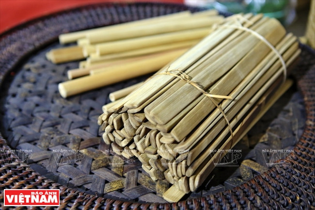 欢梅农庄的竹子产品。图自越南画报