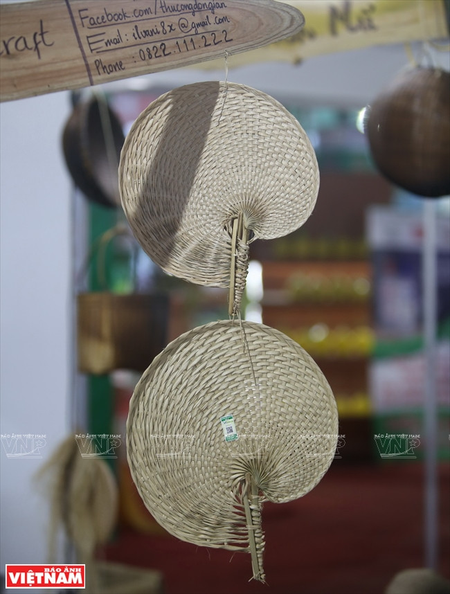 欢梅农庄的竹子产品。图自越南画报