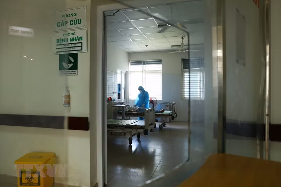 目前，中央热带病医院第二分院病毒寄生虫科正给5名新冠肺炎患者进行治疗。越通社记者 明决 慑