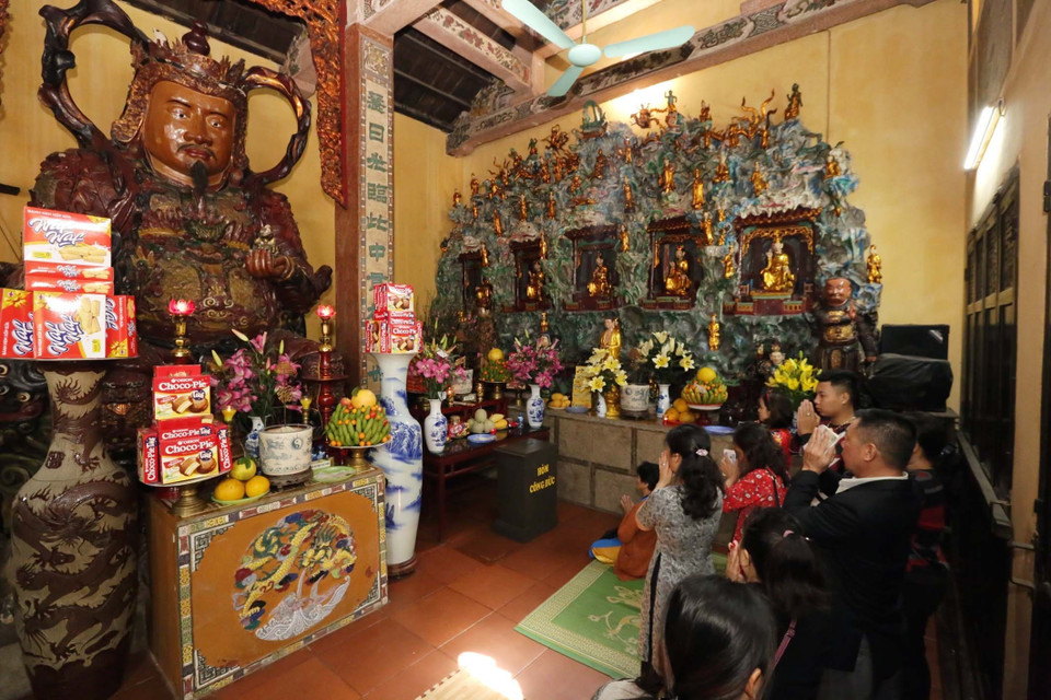 这是越南人在春节的美好传统风俗。图自越通社