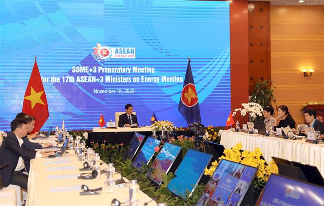 这是第38届东盟能源部长会议、第17届东盟加三会议、第十四届东亚部长会议等的重要筹备会。图自 越 通社