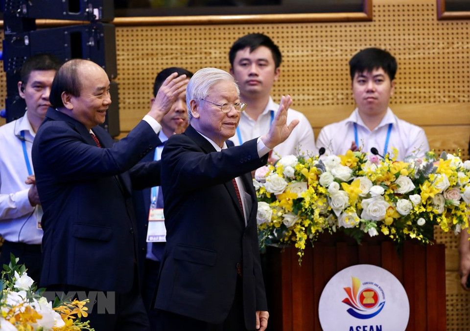 按议程，东盟各国将召开20场高级活动，其中包括第37届东盟峰会，东盟与中国、日本、韩国、印度、美国、联合国、澳大利亚等国领导人会议，第23次东盟与中日韩领导人会议，《区域全面经济伙伴关系协定》（RCEP）谈判国高级领导人会议，第12次湄公河-日本峰会和第二次湄公河-韩国峰会等。图自 越通社