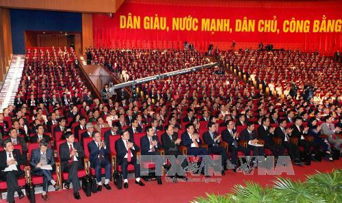 出席会议的代表们。（图片来源：越通社）