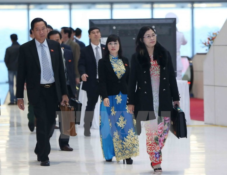  出席会议的代表们。（图片来源：越通社）