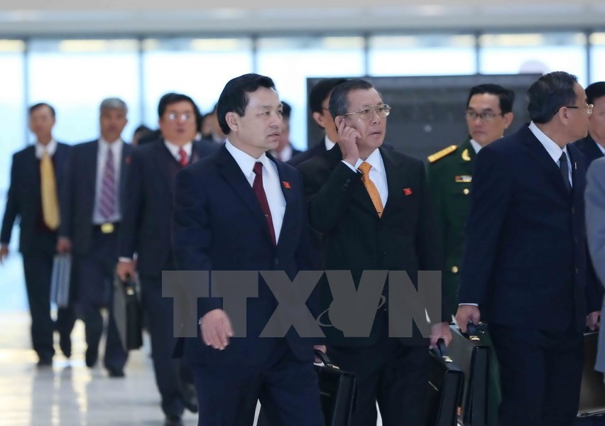  出席会议的代表们。（图片来源：越通社）