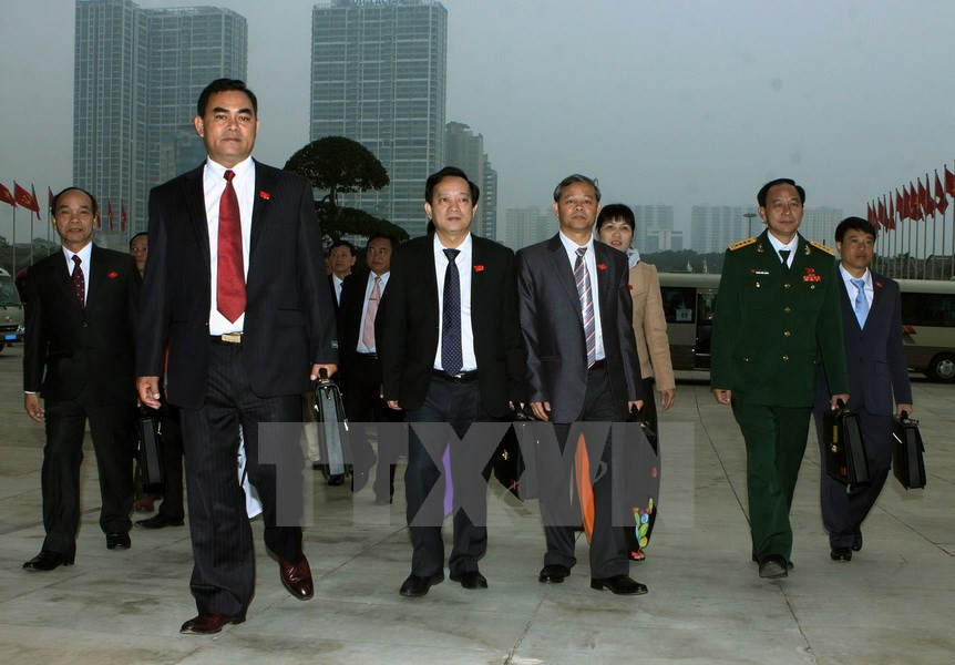  出席会议的代表们。（图片来源：越通社）