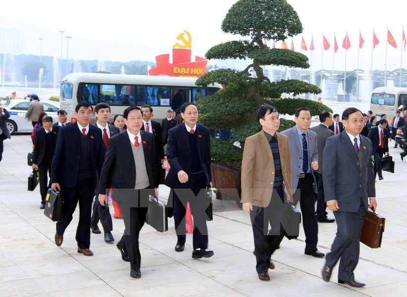  出席会议的代表们。（图片来源：越通社）