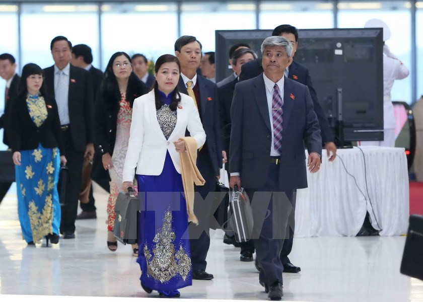  出席会议的代表们。（图片来源：越通社）