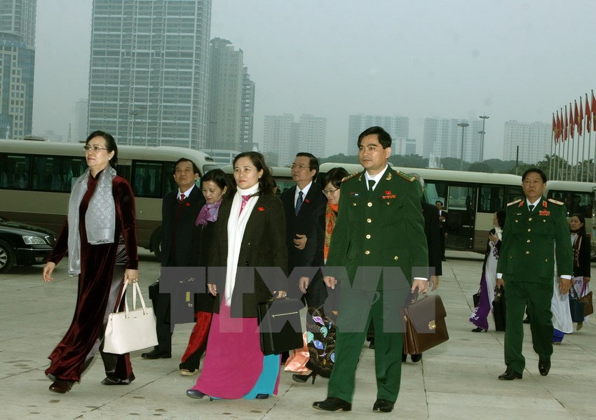  出席会议的代表们。（图片来源：越通社）