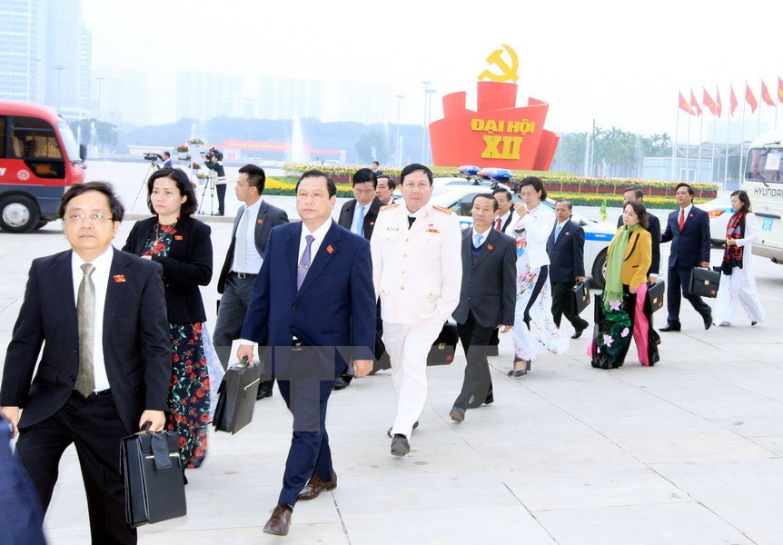  出席会议的代表们。（图片来源：越通社）