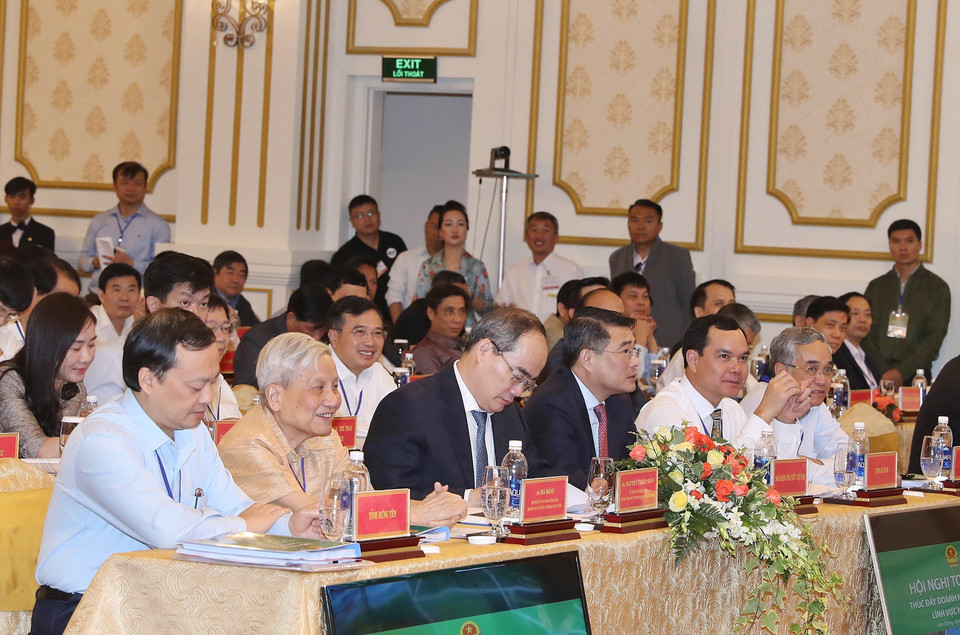 出席会议的代表。越通社记者 统一 摄