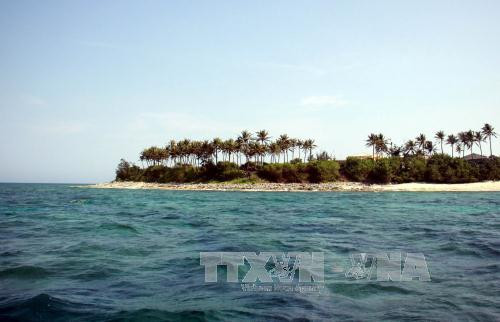 安平岛乡位于李山岛县以西北3公里（图片来源：越通社）